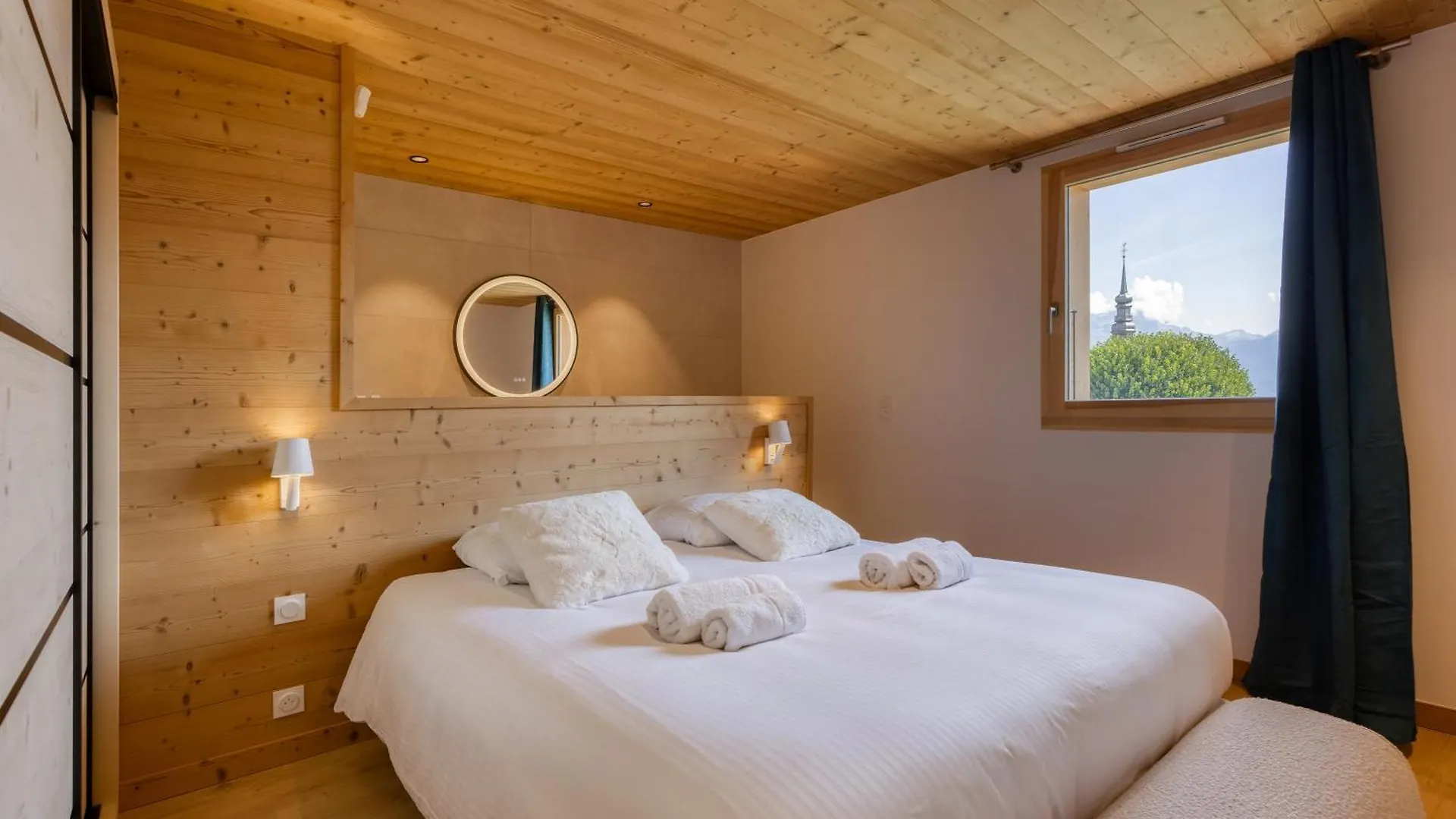 Chalet D'Exception Centre Combloux - Vue Panoramique Eglise, Mont Blanc France