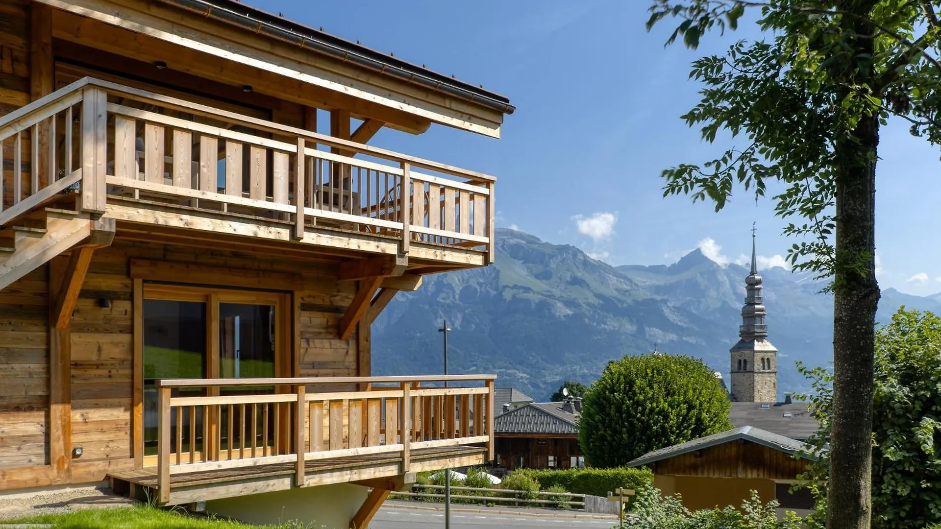 Chalet D'Exception Centre Combloux - Vue Panoramique Eglise, Mont Blanc 0*,  France