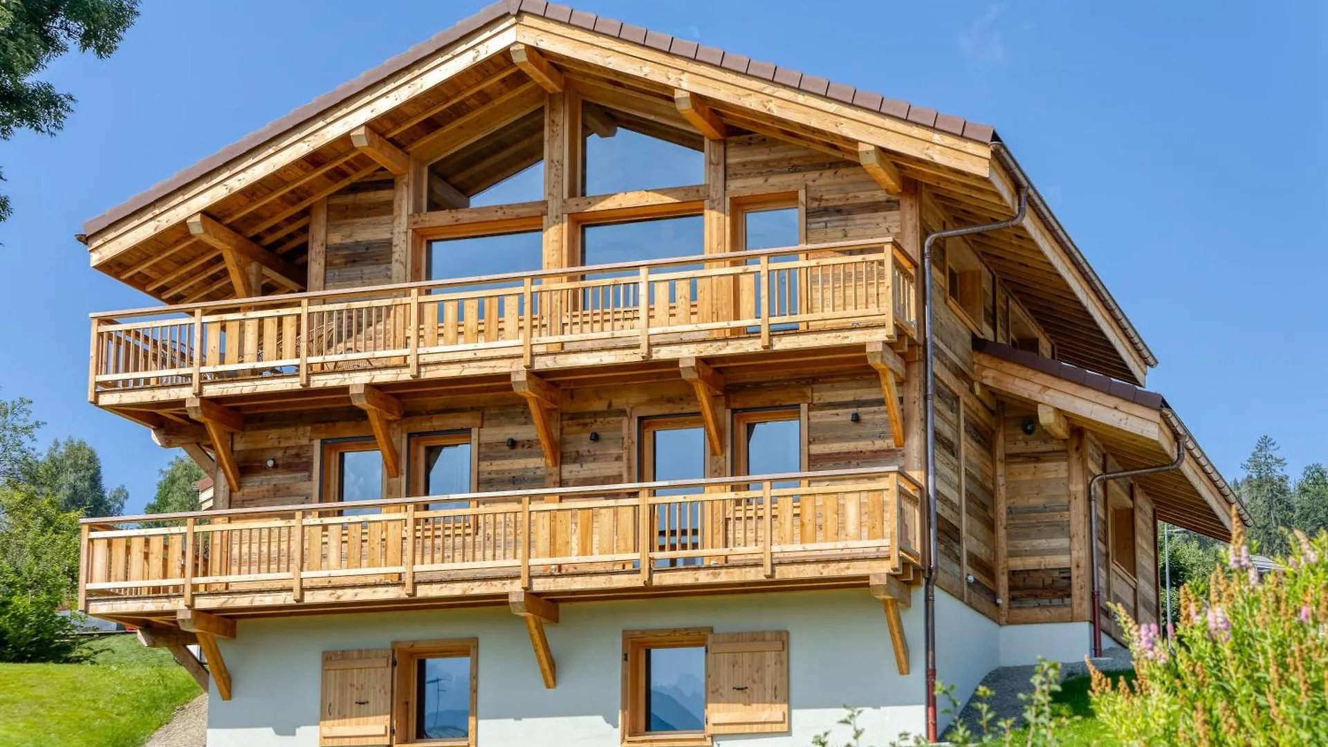 Chalet D'Exception Centre Combloux - Vue Panoramique Eglise, Mont Blanc 0*,
