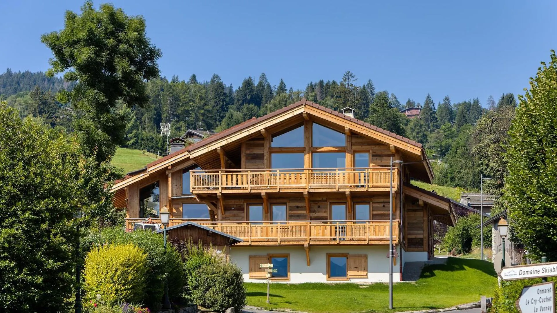 Chalet D'Exception Centre Combloux - Vue Panoramique Eglise, Mont Blanc