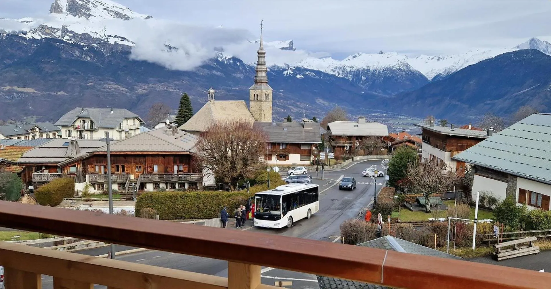 Chalet D'Exception Centre Combloux - Vue Panoramique Eglise, Mont Blanc France
