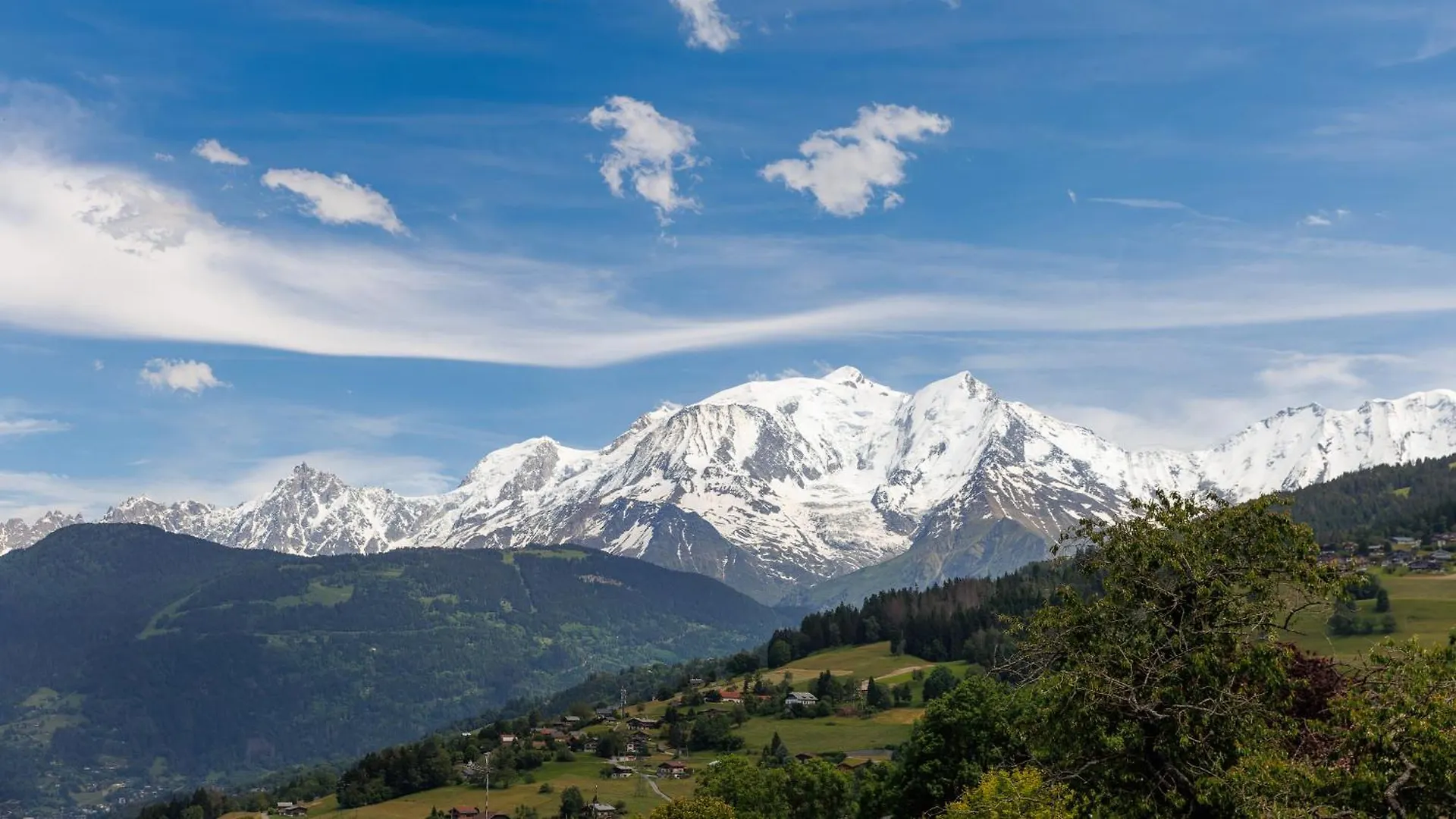 Chalet D'Exception Centre Combloux - Vue Panoramique Eglise, Mont Blanc
